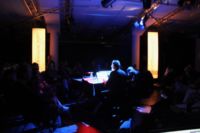 ZVO.CI.TI (so.und.ing) DUO (w/ Bostjan Perovšek), Kinošiška, Ljubljana. 2016.01.26. Photo: Brane Zorman